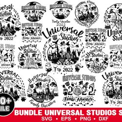 bundle universal studios svg, universal trip, family vacation svg, minion png, magical kingdom svg, family vacation