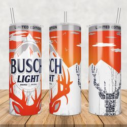 busch light tumbler png, busch light 20oz skinny tumbler sublimation designs png, drinks tumbler png