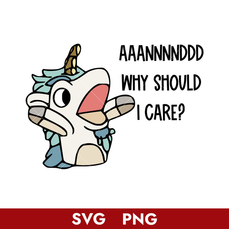 Unicorse Svg, Bluey Svg, Cartoon Svg, Png Digital File