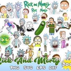 rick and morty bundle svg, rick and morty svg, pickle rick svg, rick sanchez svg, instant download