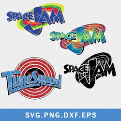 bundle space jam svg, space jam svg, tune squad svg, space jam tune squad svg, png dxf  eps file