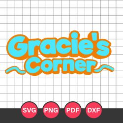 gracie's corner logo svg, logo gracie's corner clipart, gracie's corner svg, png dxf pdf digital file