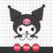 Kuromi Svg, Hello Kitty Svg, Kawaii Kitty Cat Svg, Svg, Cartoon Svg, Png Dxf Eps, HK18052304