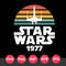 Star Wars 1977 Vintage Svg, Star Wars Svg, Png Dxf Eps Digital File