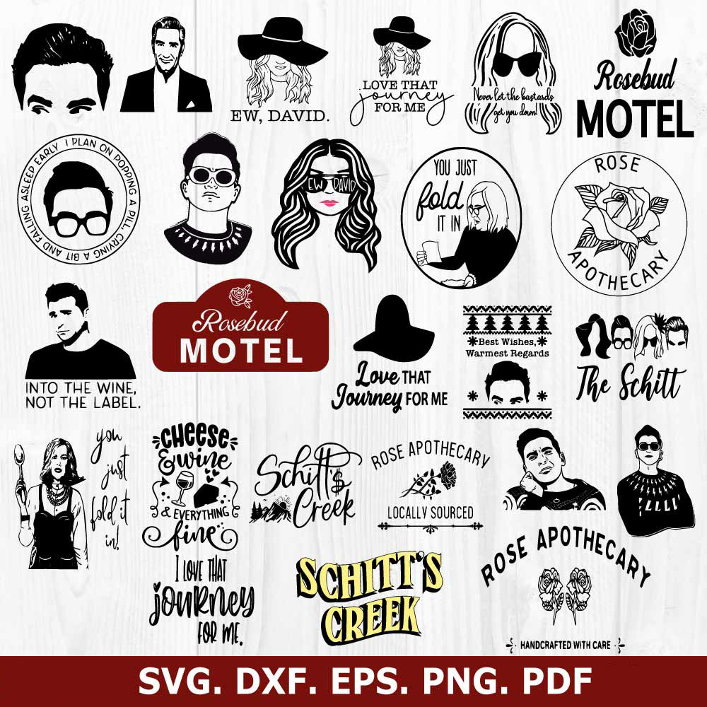 Schitts Creek svg, David Rose Svg, Ew David Svg, Png Dxf Eps File