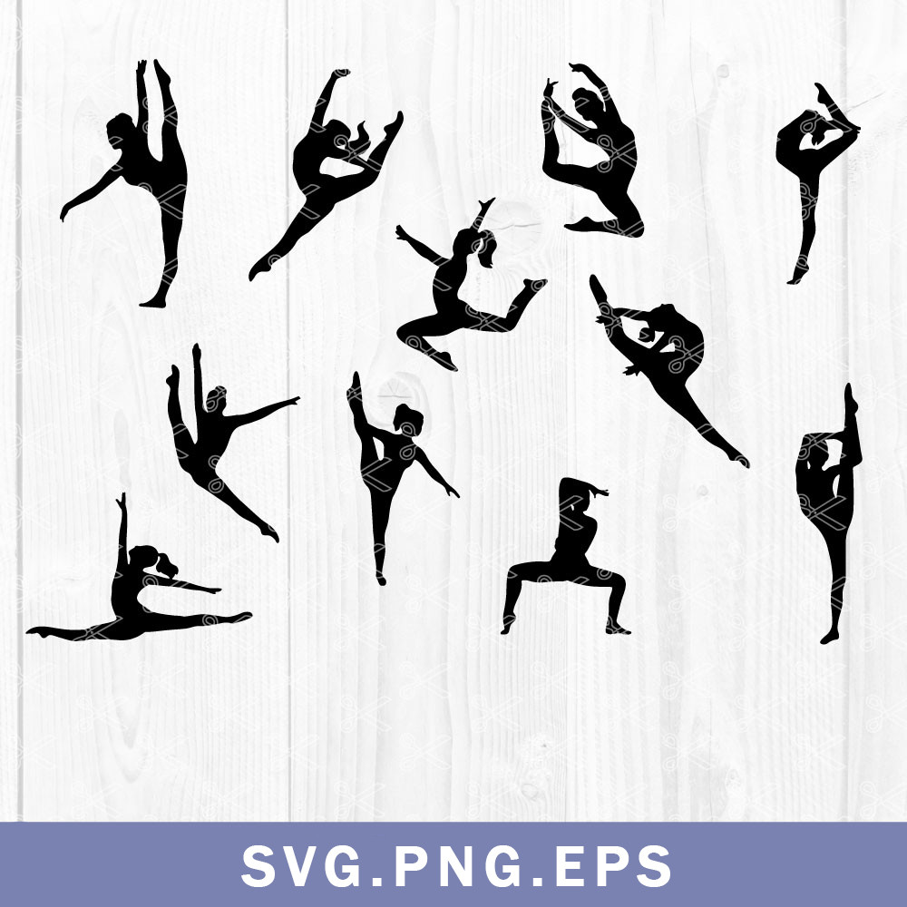 Dancer Bundle Svg, Dancer Svg, Dancing Svg, Png Dxf Digital File