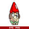 Bluey Red Hat Gnome Svg, Bluey Svg, Cartoon Svg, Png Digital File