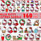 Hello Kitty Christmas Bundle Svg, Kawaii Kitty Christmas Svg, Hello Kitty Svg, Christmas Svg, Png Dxf Eps File