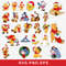 Winnie The Pooh Bundle Svg, Winnie the Pooh Christmas Svg, Disney Christmas Svg Png Dxf Eps File