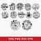Christmas Ornament Bundle Svg, Christmas Ornament Svg, Christmas Svg, Png Dxf Eps File
