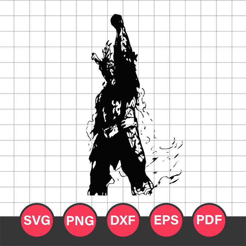 Yagi Toshinori Svg, All Might Hero Svg, My Hero Academia Svg, Anime Svg, Png Dxf Eps Pdf File