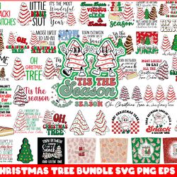 christmas tree cake png, christmas tree cakes svg, tis the season christmas cakes png, oh christmas tree cake png