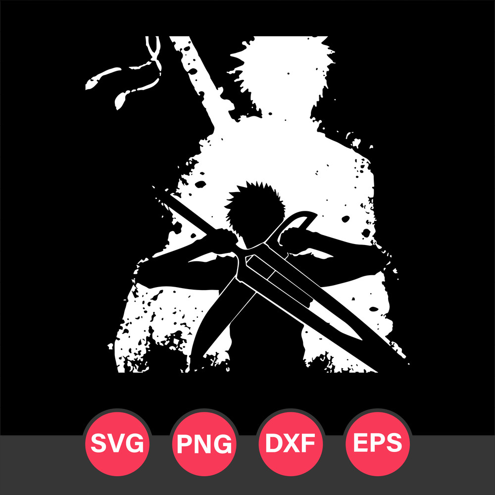 Kurosaki Ichigo Svg, Bleach Svg, Bleach Anime Svg, Bleach Characters Svg, Anime Svg, Png Dxf Eps, AN27052359
