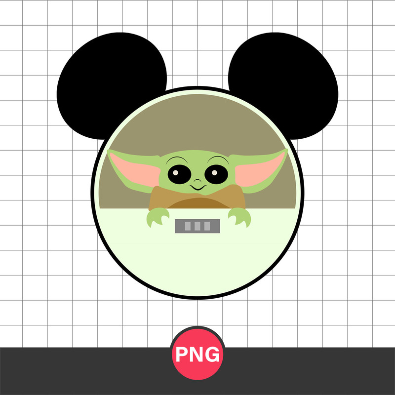 Mickey Ears Png, Star Wars Disney Png, Star Wars Png Digital File