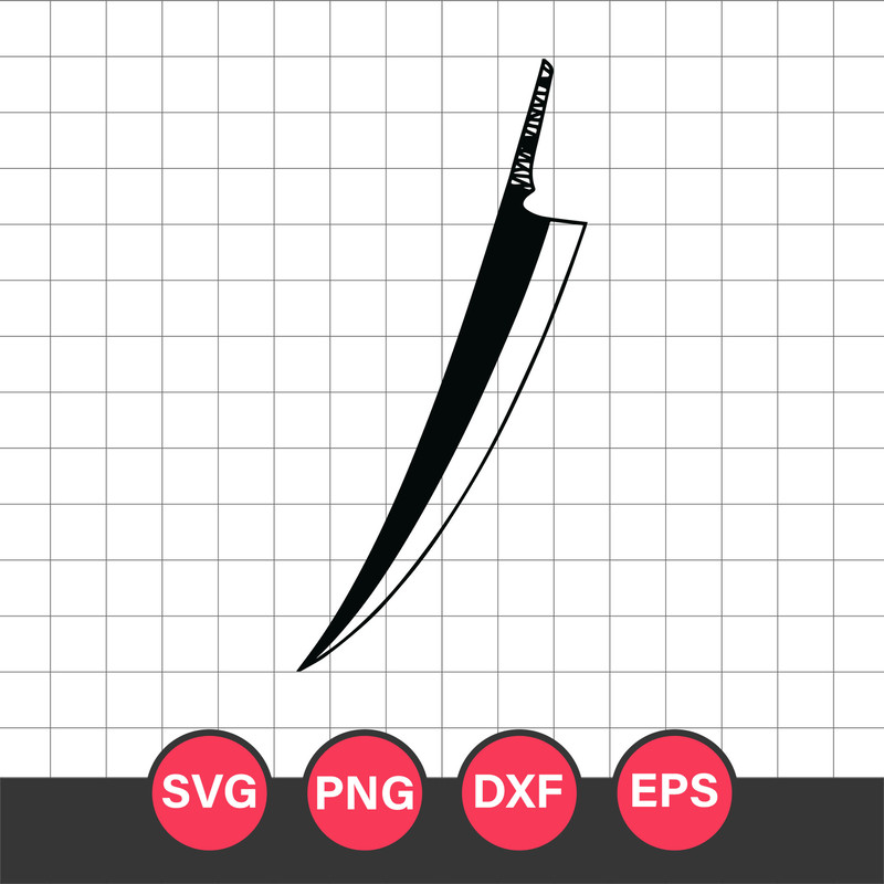 Zangetsu Bleach Svg, Kurosaki Ichigo Svg, Bleach Svg, Anime Svg, Anime Manga Svg, Png Dxf Eps, AN27052306