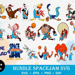 space jam bundle svg, space jam svg, tunesquad svg, space jam clipart, space jam vector, space jam cut file