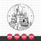 Hogwarts Svg, Hogwarts Castle Svg, Magic Wizard Svg, Harry Potter Svg, Png Dxf Eps File