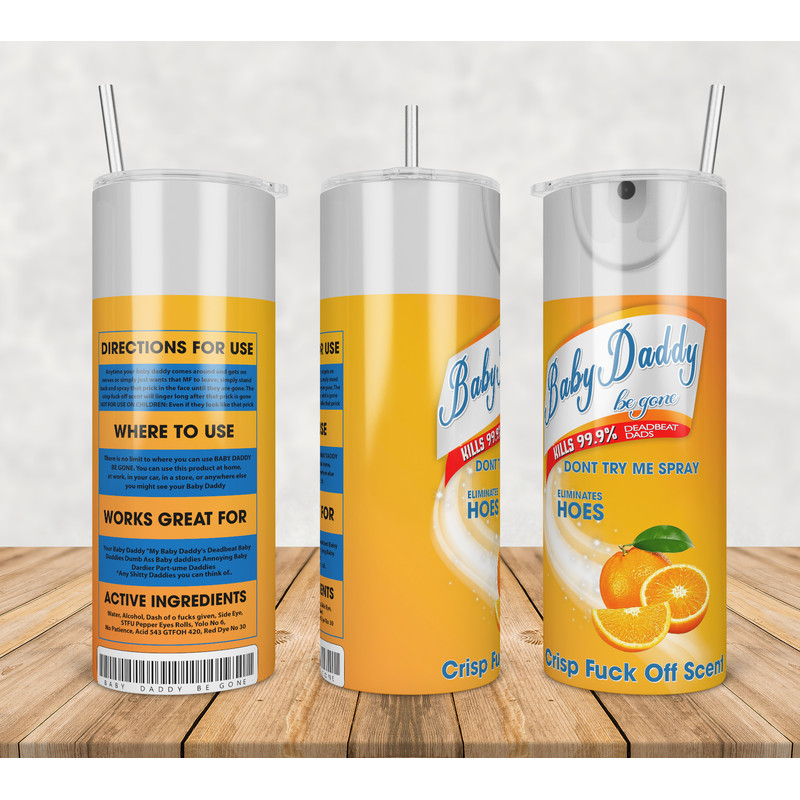 Baby Mama Baby Daddy Tumbler Png, 20oz Skinny Tumbler Template Png, Sublimation Wrap