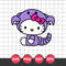 Hello Kitty Scorpio Svg, Hello Kitty Zodiac Svg, Hello Kitty Svg, Kawaii Kitty Svg, Cartoon Svg, Png Dxf Eps File