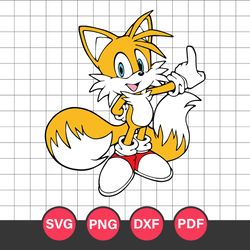 tails svg, tails clipart svg sonic characters svg, sonic svg, cartoon svg, png dxf eps digital file