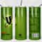 Green V Energy Drink Tumbler Png, Green V Energy Drink 20ozSkinny Tumbler Sublimation Designs Png, Drinks Tumbler Png