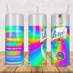 bitch be gone rose tumbler png, bitch be gone 20oz skinny tumbler template png, sublimation warp