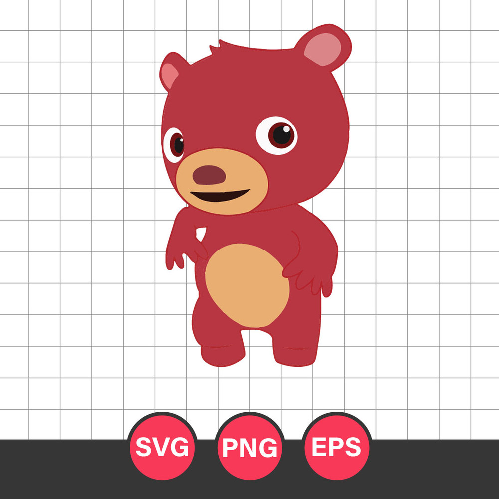 Boba Cocomelon Svg, Cocomelon Svg, Cocomelon Characters Svg, Cocomelon Cricut Svg, Png Eps Digital File