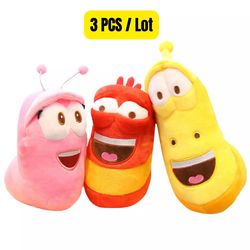 larva plush toy cute stuffed worm korean anime insect slug creative dolls soft cartoon pillow children kids christmas