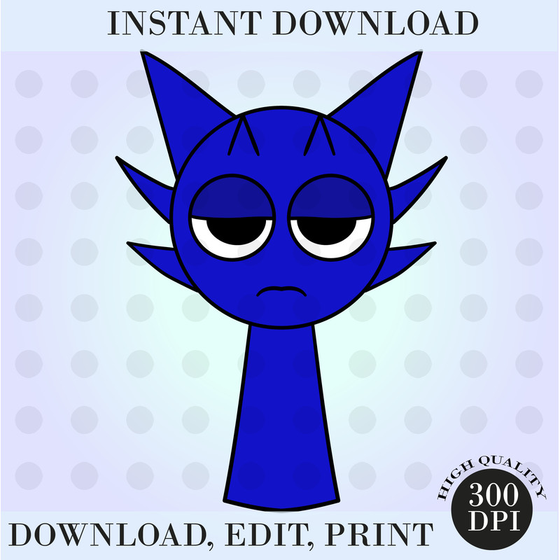 Sprunki Arthur SVG Fun Bot Png Sprunki Incredibox Ink Coloring Pages Sprunki Instant Dwonload 0