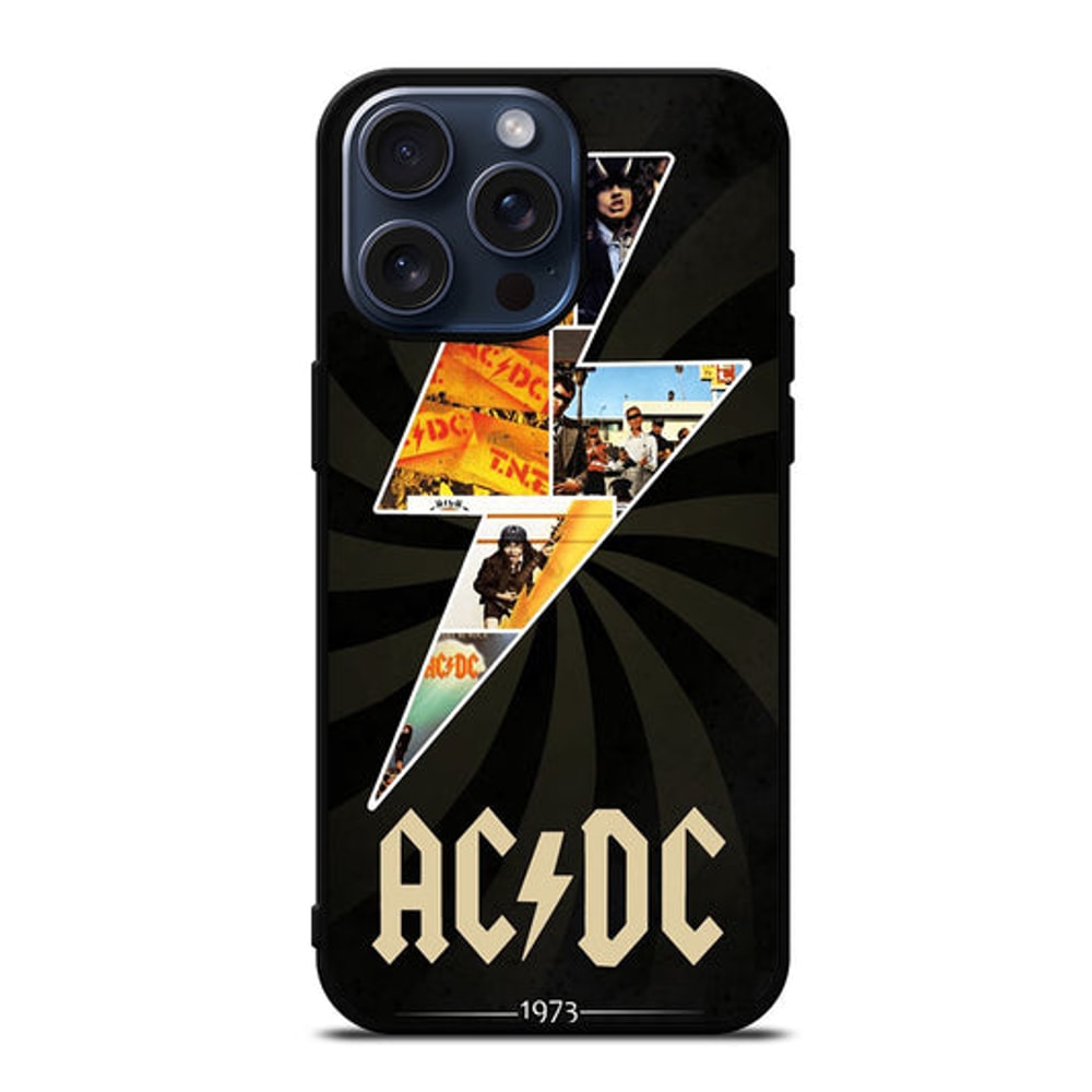 ACDC ROCK BAND 1 IPhone Case 0