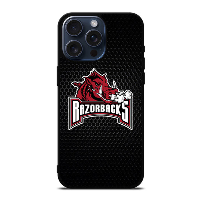 ARKANSAS RAZORBACKS METAL LOGO IPhone Case 0