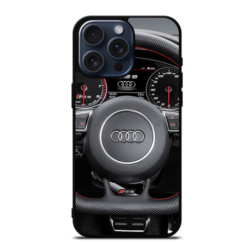 AUDI CAR STEERING WHEEL IPhone Case 0
