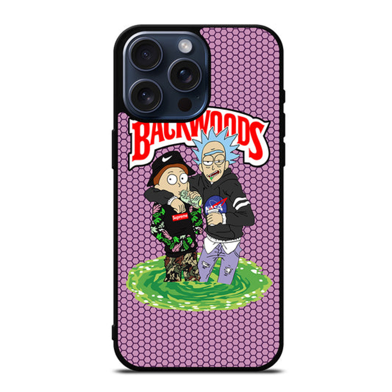 BACKWOODS RICK AND MORTY IPhone Case 0
