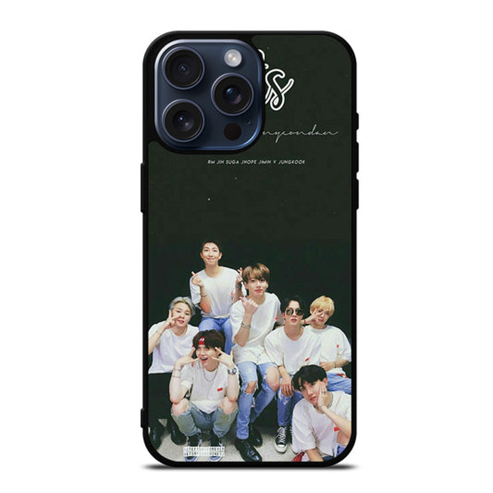 BANGTAN BOYS BTS KPOP GROUP IPhone Case 0