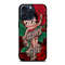 BETTY BOOP CARTOON FLOWER IPhone Case 0