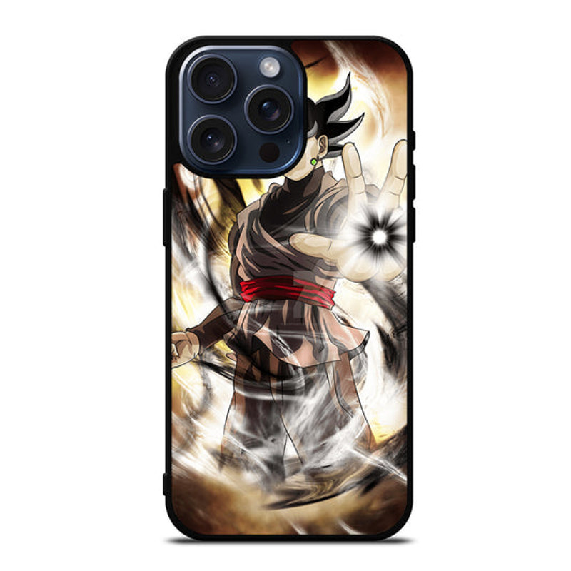BLACK GOKU DRAGON BALL ANIME 1 IPhone Case 0