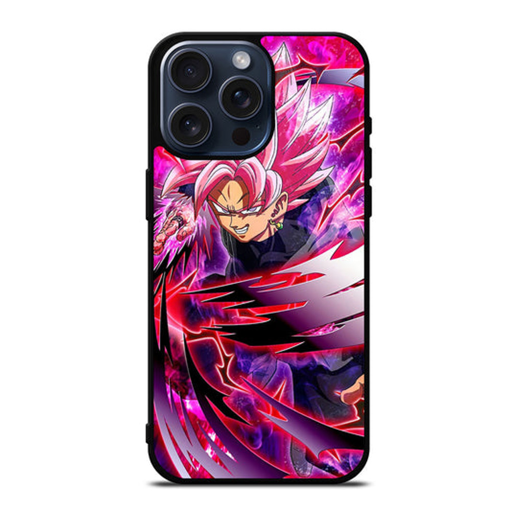 BLACK GOKU DRAGON BALL ANIME 2 IPhone Case 0
