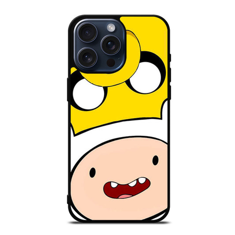 FINN AND JAKE FACE IPhone Case 0