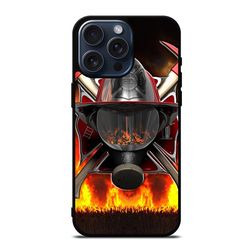 firefighter fireman helmet iphone case