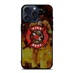 firefighter fireman logo iphone case