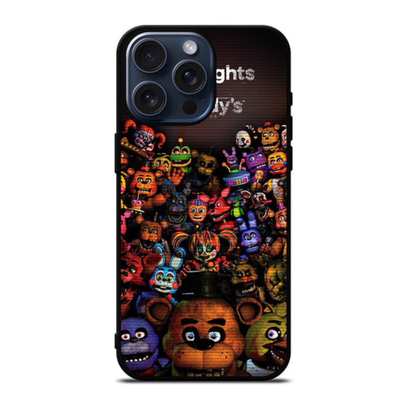 FIVE NIGHTS AT FREDDY S FNAF ALL CHARACTER IPhone Case 0