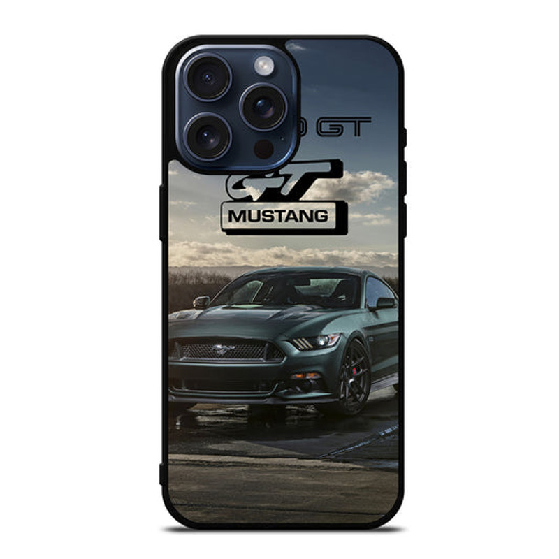 FORD MUSTANG GT CAR LOGO 2 IPhone Case 0