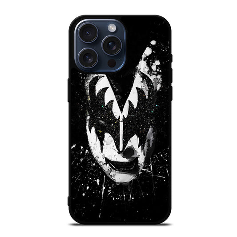 GENE SIMMONS ART KISS BAND IPhone Case 0