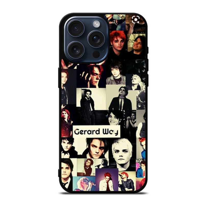 GERARD WAY MCR COLLAGE IPhone Case 0