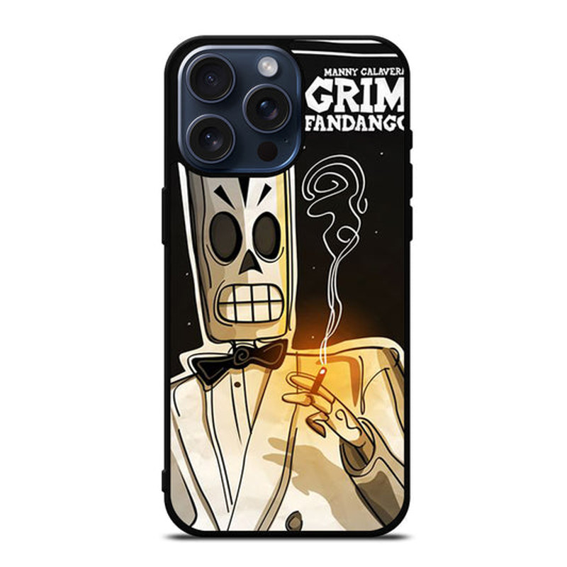 GRIM FANDANGO MANNY CALAVERA CARTOON IPhone Case 0