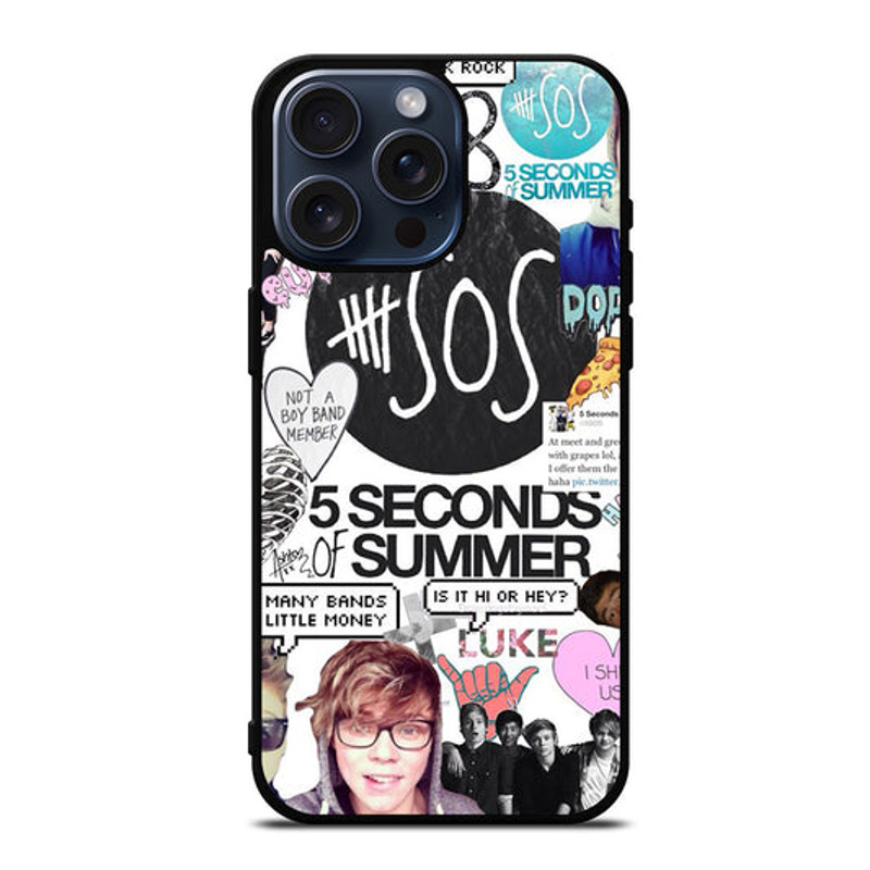 GROUP 5 SECONDS OF SUMMER SOS IPhone Case 0