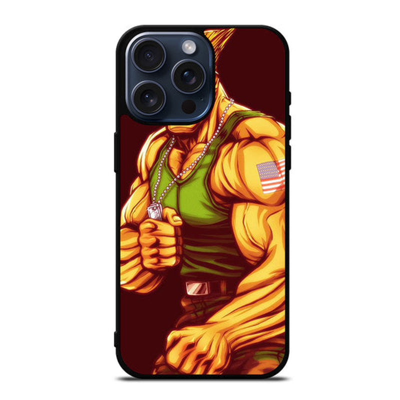GUILE STREET FIGHTER CARTOON IPhone Case 0