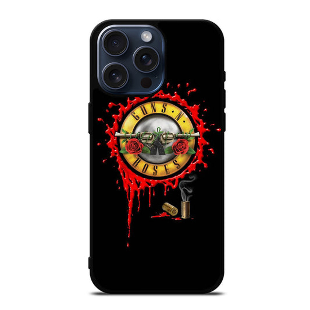 GUNS N ROSES BLACK LOGO IPhone Case 0