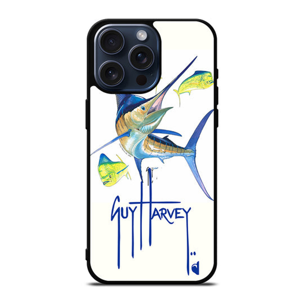 GUY HARVEY ISLAND FISH LOGO IPhone Case 0