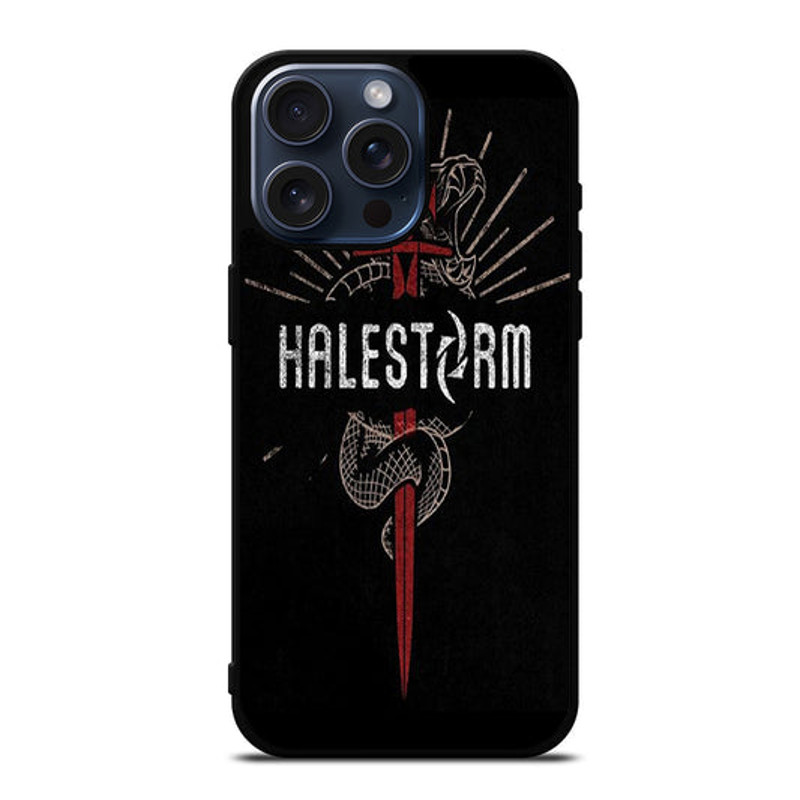 HALESTORM LZZY BAND LOGO 2 IPhone Case 0